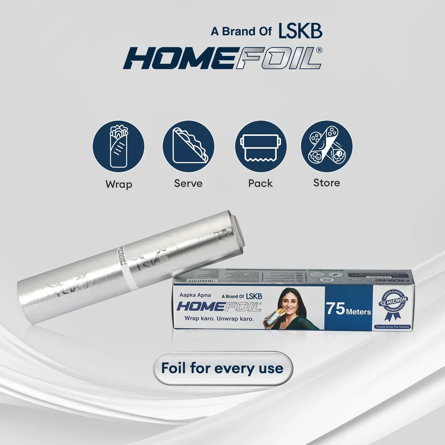 HOMEFOIL 75 Meters Embossed Foil