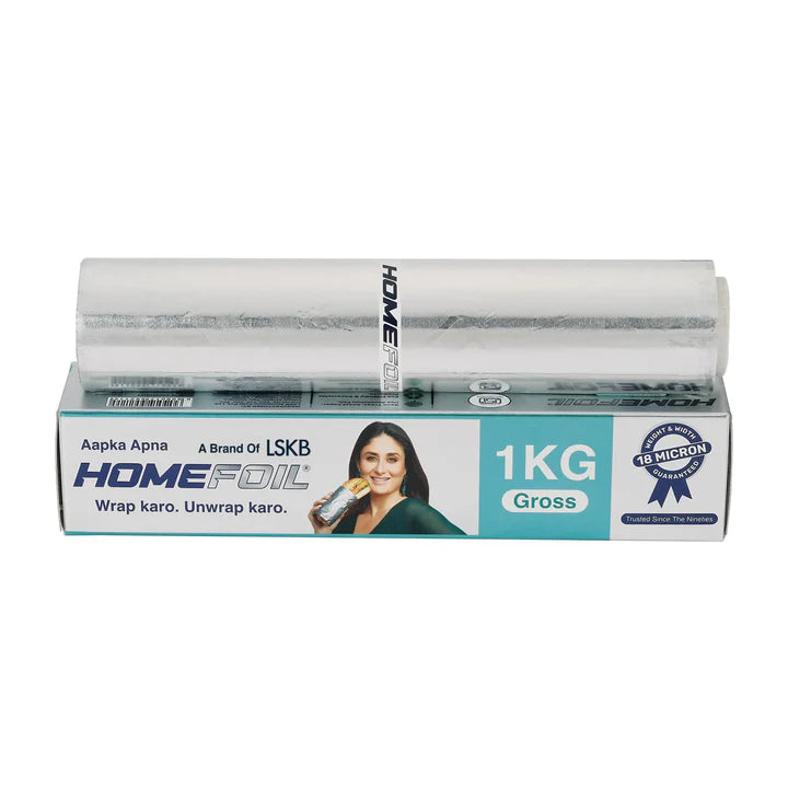 HOMEFOIL 1 Kg Gross Embossed Silver Foil