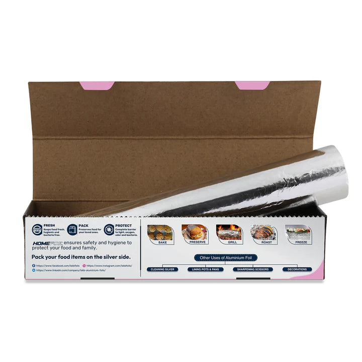 HOMEFOIL 1 Kg Net Embossed Silver Foil