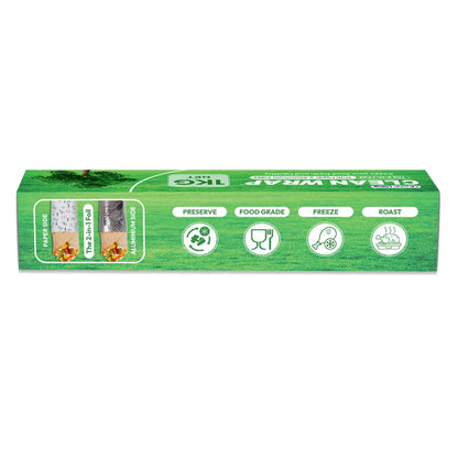 CLEAN WRAP 2-in-1 Aluminium & Paper Foil (1 KG Net)