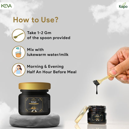 KEVA HIMALAYAN SHILAJIT (20G)