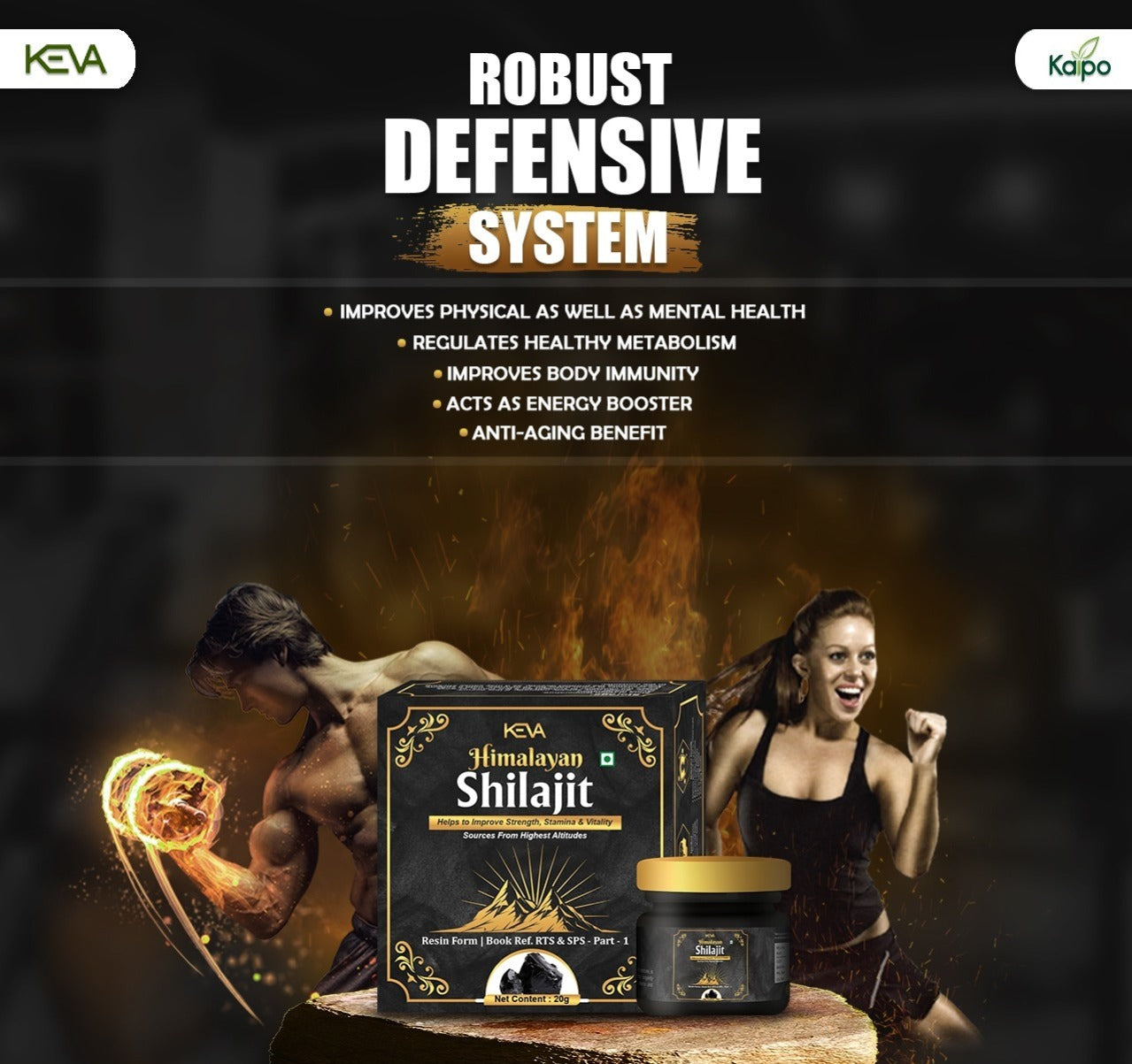 KEVA HIMALAYAN SHILAJIT (20G)